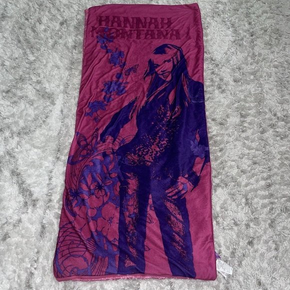 Disney Hannah Montana Miley Cyrus Girls Sleeping Bag - Picture 12 of 12